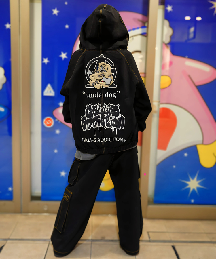 JACKROSE(ジャックローズ) |【GALFY×GALLIS ADDICTION】安定の別注デニムフードジャケット*セットアップ対応(MENS)