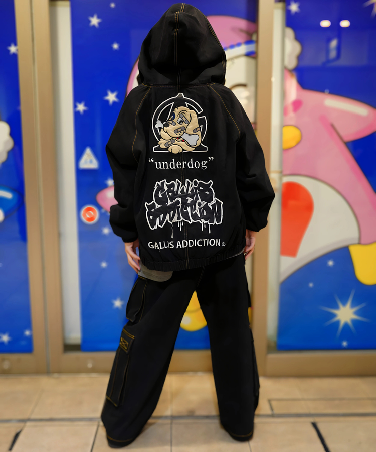 JACKROSE(ジャックローズ) |【GALFY×GALLIS ADDICTION】安定の別注デニムフードジャケット*セットアップ対応(MENS)