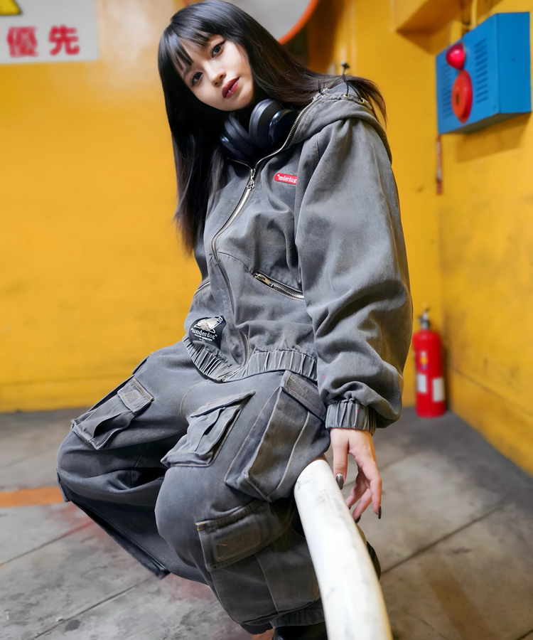 JACKROSE(ジャックローズ) |【GALFY×GALLIS ADDICTION】安定の別注デニムフードジャケット*セットアップ対応(MENS)