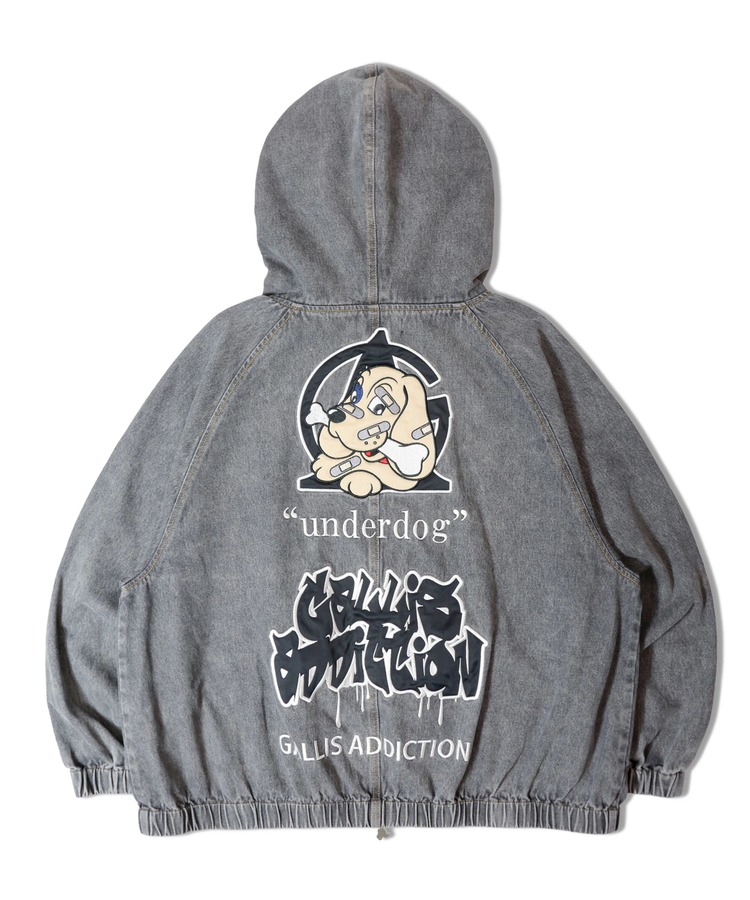 JACKROSE(ジャックローズ) |【GALFY×GALLIS ADDICTION】安定の別注デニムフードジャケット*セットアップ対応(MENS)