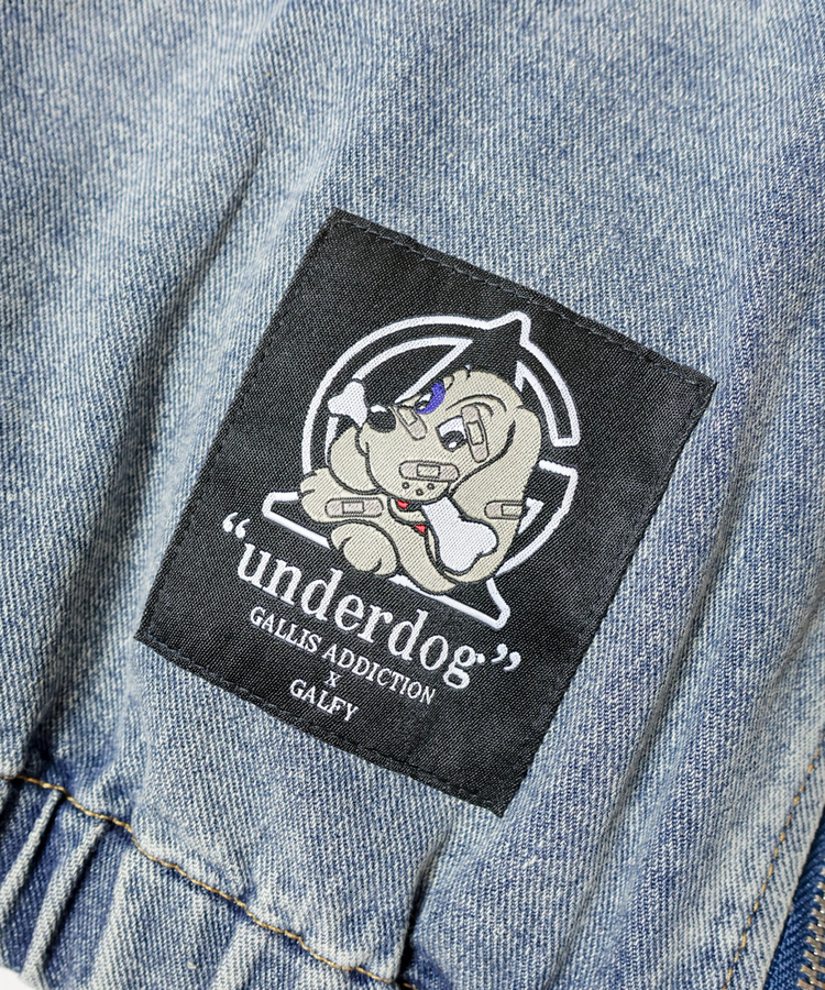 JACKROSE(ジャックローズ) |【GALFY×GALLIS ADDICTION】安定の別注デニムフードジャケット*セットアップ対応(MENS)