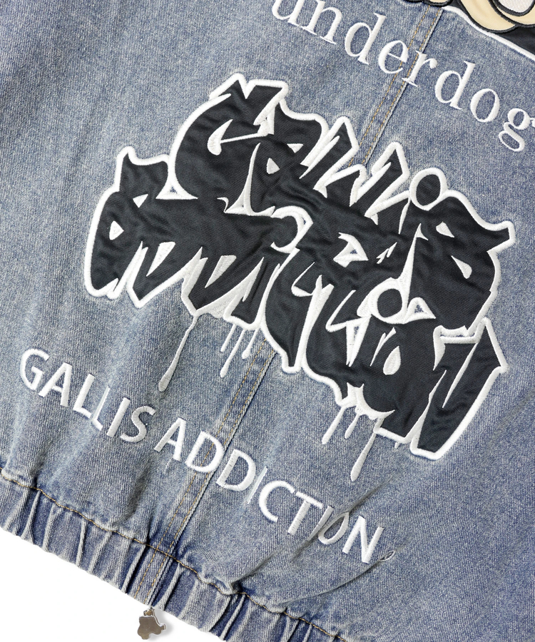 JACKROSE(ジャックローズ) |【GALFY×GALLIS ADDICTION】安定の別注デニムフードジャケット*セットアップ対応(MENS)