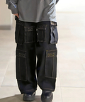 JACKROSE(ジャックローズ) |【GALFY×GALLIS ADDICTION】安定の別注デニムカーゴパンツ*セットアップ対応(MENS)