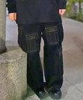 JACKROSE(ジャックローズ) |【GALFY×GALLIS ADDICTION】安定の別注デニムカーゴパンツ*セットアップ対応(MENS)