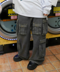 JACKROSE(ジャックローズ) |【GALFY×GALLIS ADDICTION】安定の別注デニムカーゴパンツ*セットアップ対応(MENS)