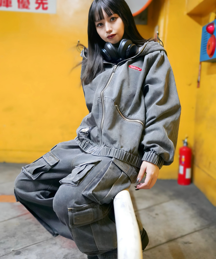 JACKROSE(ジャックローズ) |【GALFY×GALLIS ADDICTION】安定の別注デニムカーゴパンツ*セットアップ対応(MENS)
