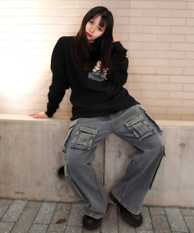 JACKROSE(ジャックローズ) |【GALFY×GALLIS ADDICTION】安定の別注デニムカーゴパンツ*セットアップ対応(MENS)