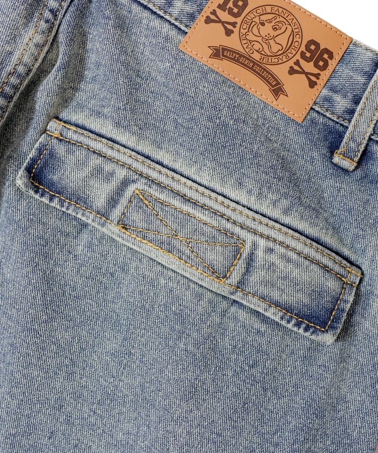 JACKROSE(ジャックローズ) |【GALFY×GALLIS ADDICTION】安定の別注デニムカーゴパンツ*セットアップ対応(MENS)