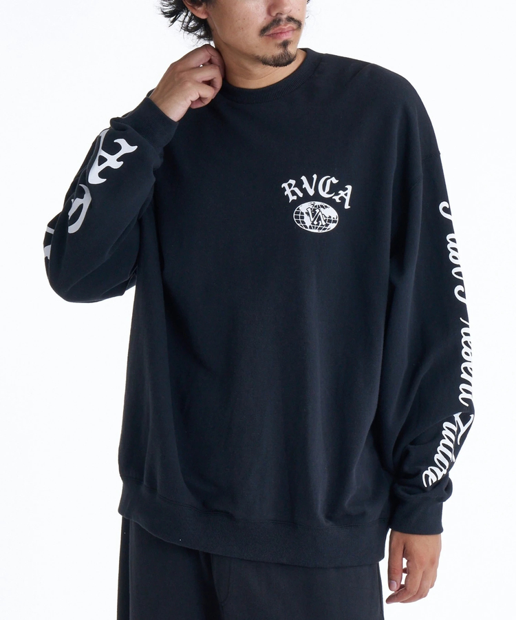 JACKROSE(ジャックローズ) |RVCA/ルーカ VA WORLD WIDE CR トレーナー(MENS)