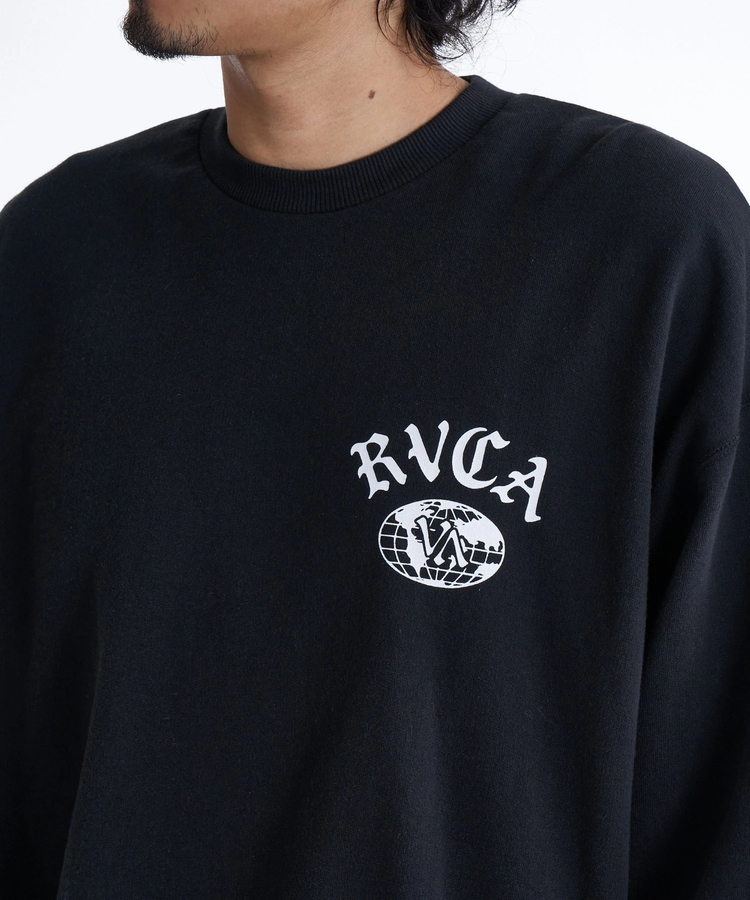 JACKROSE(ジャックローズ) |RVCA/ルーカ VA WORLD WIDE CR トレーナー(MENS)