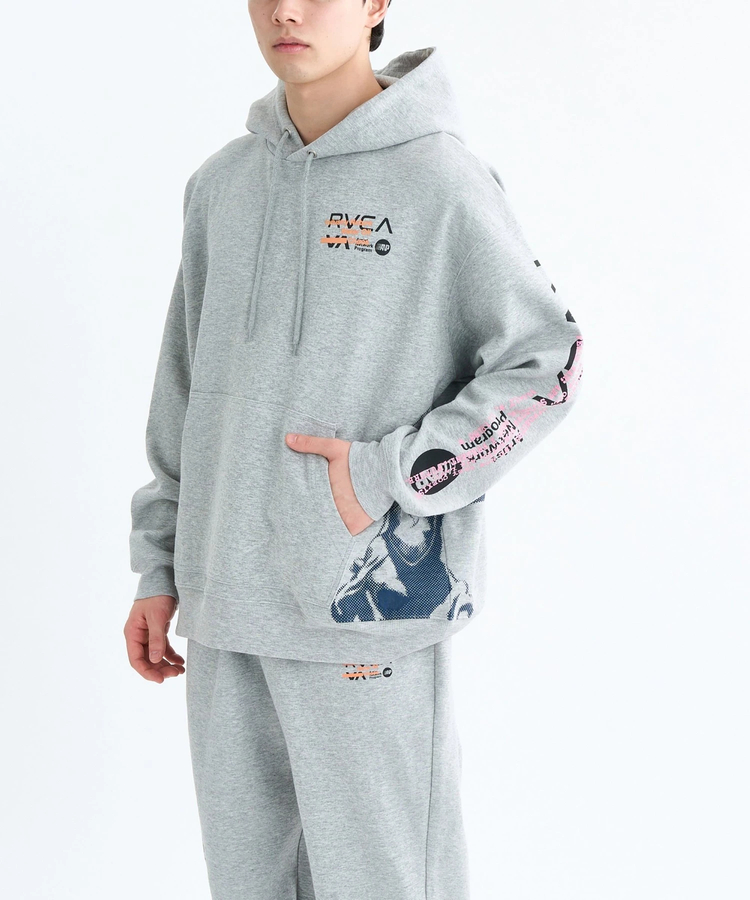 JACKROSE(ジャックローズ) |RVCA/ルーカ OVER PRINT HD パーカー(MENS)