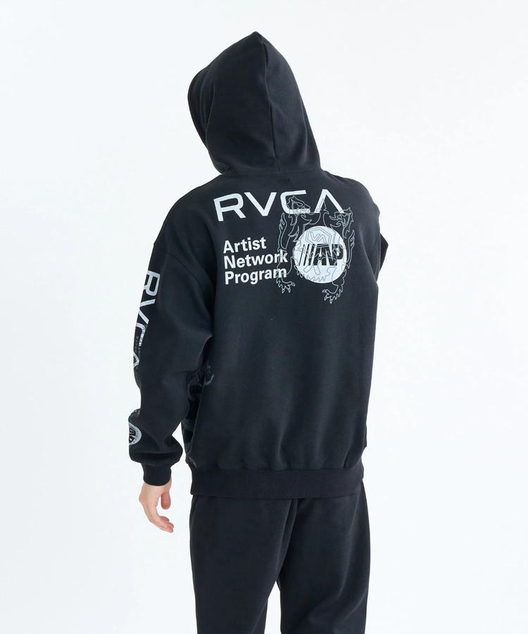 JACKROSE(ジャックローズ) |RVCA/ルーカ OVER PRINT HD パーカー(MENS)