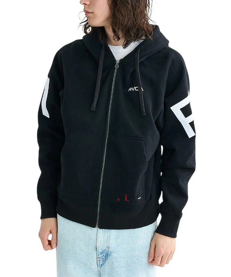 JACKROSE(ジャックローズ) |RVCA/ルーカ ARCH BACK SIDE ZIP HD パーカー(MENS)
