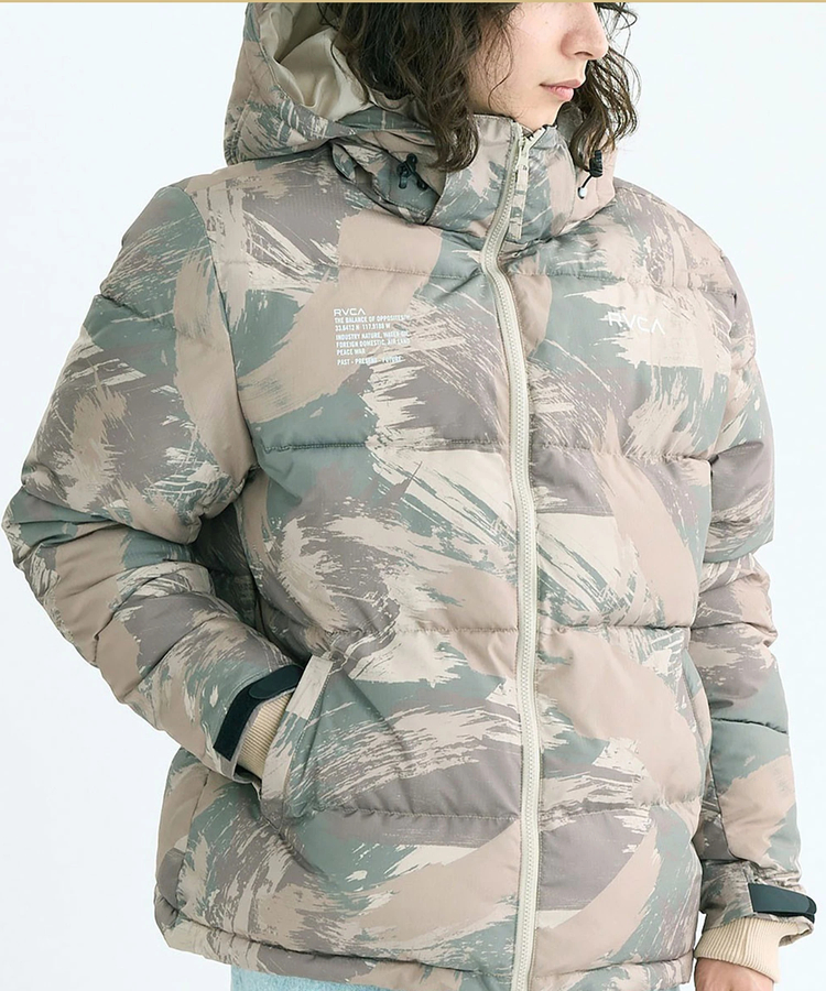 RVCA/ルーカ BACK PRINT PUFFER JKT(MENS)｜ファッション通販 SANKO