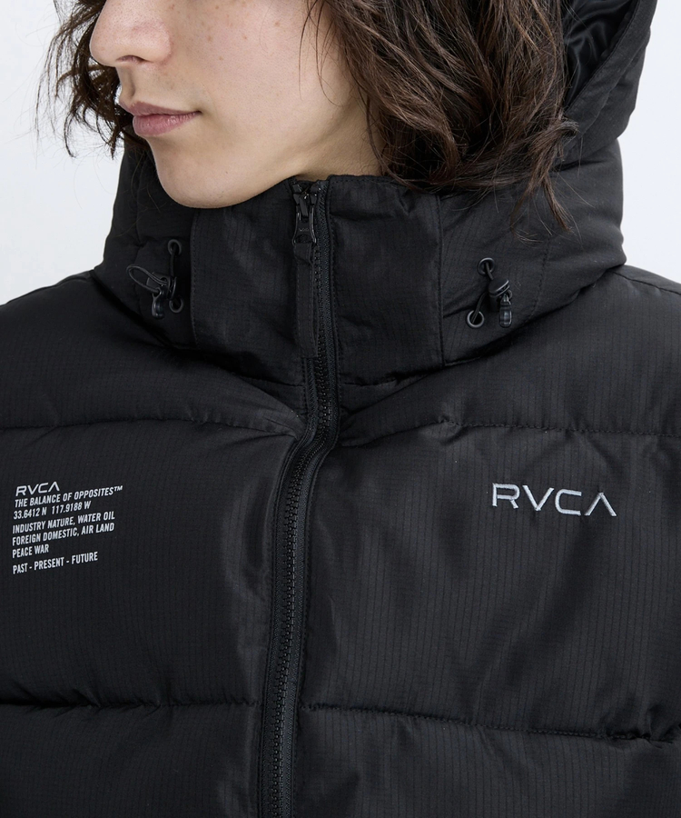 JACKROSE(ジャックローズ) |RVCA/ルーカ BACK PRINT PUFFER JKT(MENS)