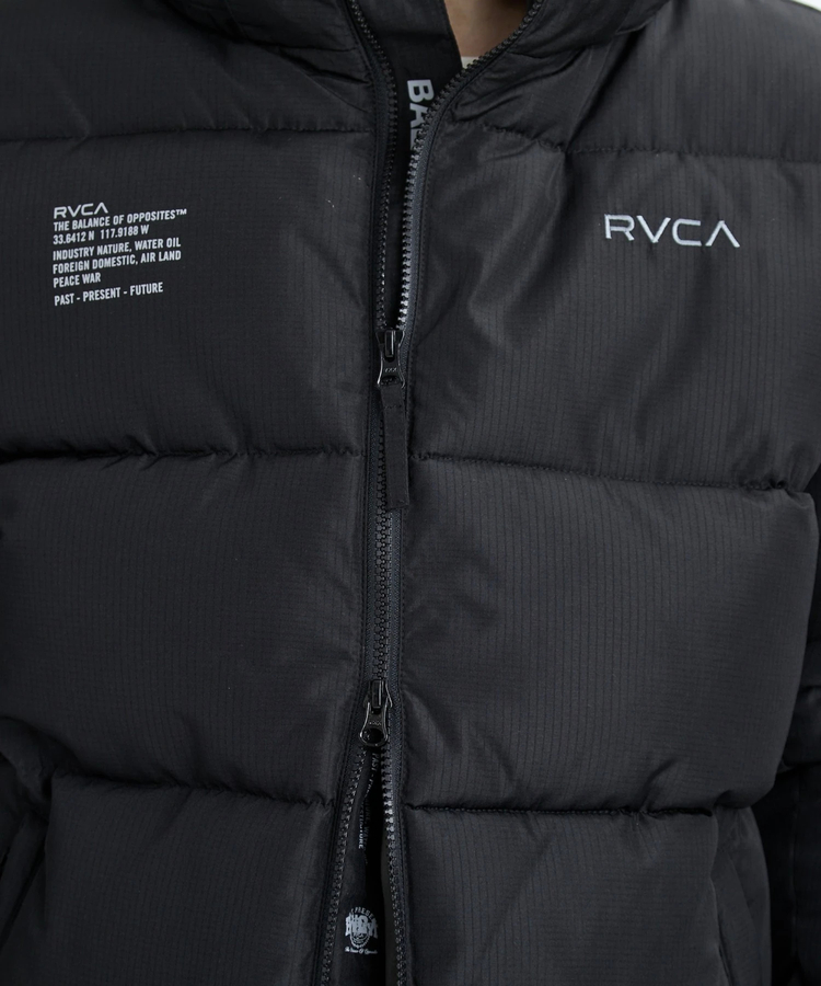 JACKROSE(ジャックローズ) |RVCA/ルーカ BACK PRINT PUFFER JKT(MENS)