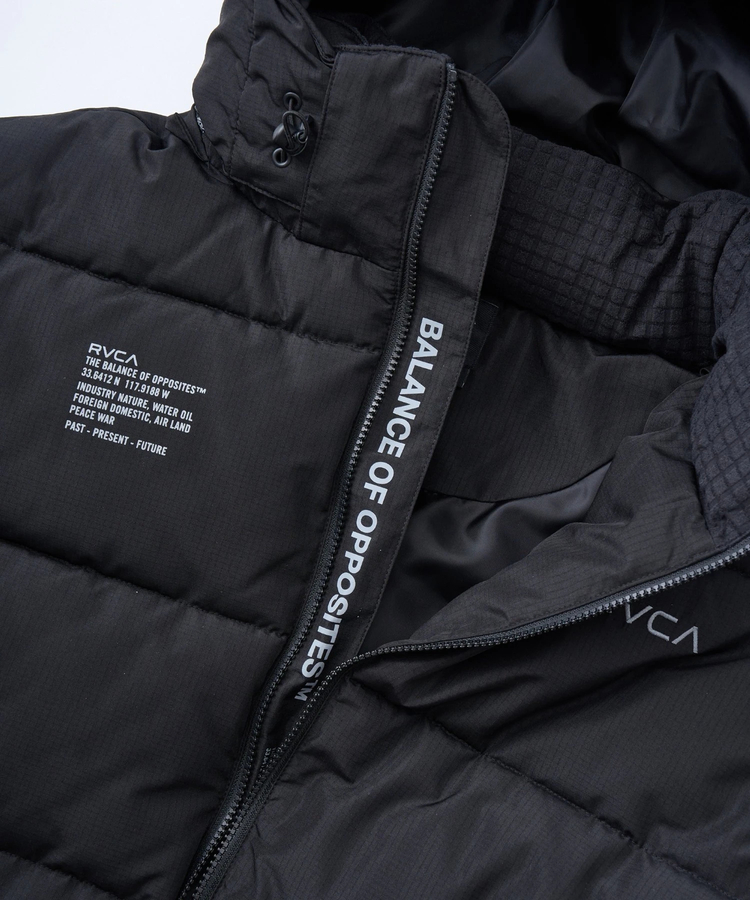 JACKROSE(ジャックローズ) |RVCA/ルーカ BACK PRINT PUFFER JKT(MENS)
