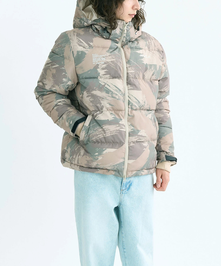 JACKROSE(ジャックローズ) |RVCA/ルーカ BACK PRINT PUFFER JKT(MENS)