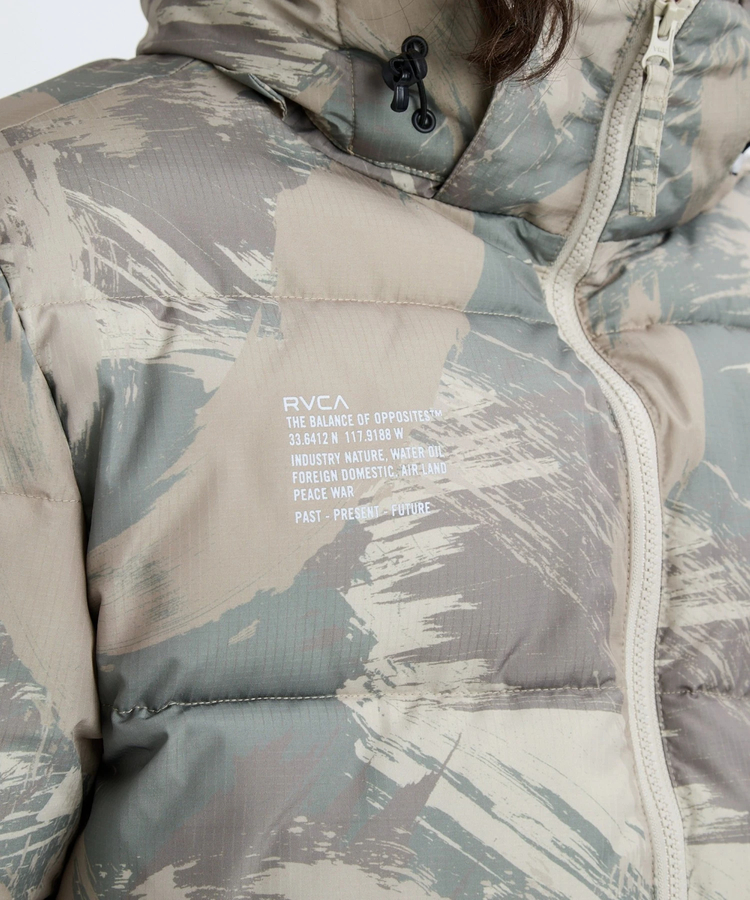 JACKROSE(ジャックローズ) |RVCA/ルーカ BACK PRINT PUFFER JKT(MENS)