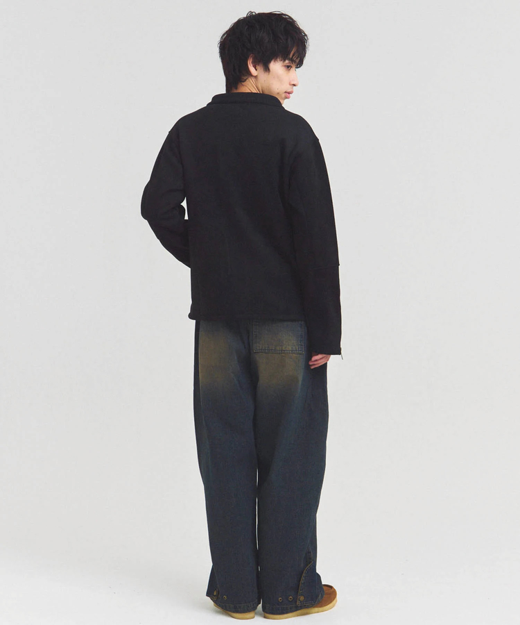 JACKROSE(ジャックローズ) |JE フェイクスエード シングルライダース(MENS)