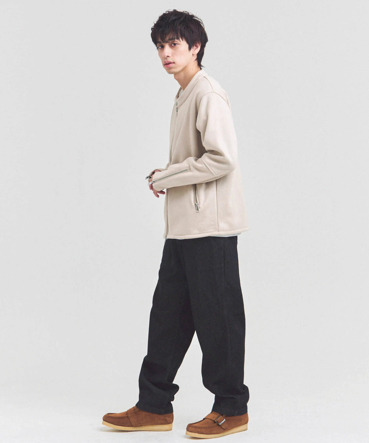 JACKROSE(ジャックローズ) |JE フェイクスエード シングルライダース(MENS)