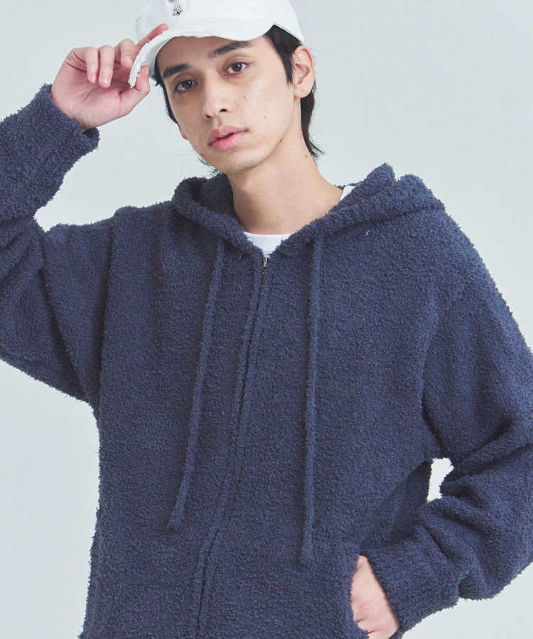 JACKROSE(ジャックローズ) |JE モールニットジップパーカー(MENS)