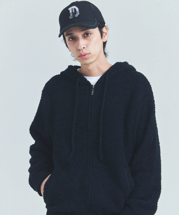 JACKROSE(ジャックローズ) |JE モールニットジップパーカー(MENS)