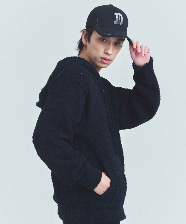 JACKROSE(ジャックローズ) |JE モールニットジップパーカー(MENS)