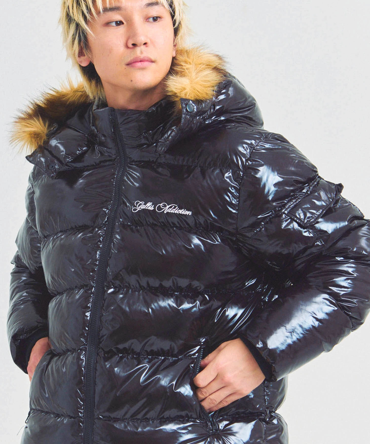 JACKROSE(ジャックローズ) |GA SHINY FUR PUFF-JACKET(MENS)
