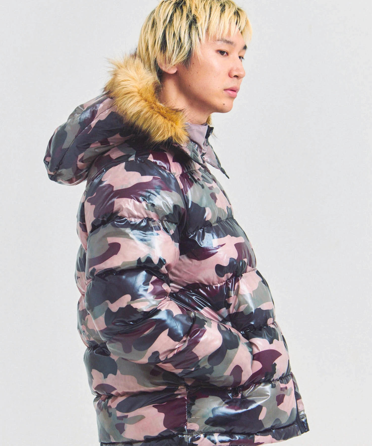 JACKROSE(ジャックローズ) |GA SHINY FUR PUFF-JACKET(MENS)