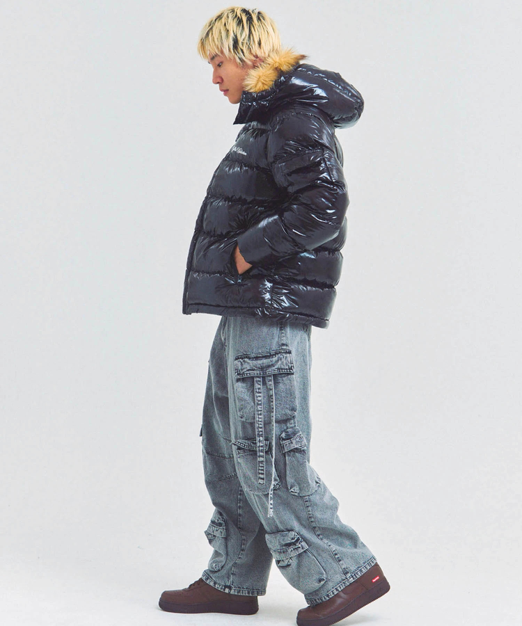 JACKROSE(ジャックローズ) |GA SHINY FUR PUFF-JACKET(MENS)