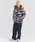 JACKROSE(ジャックローズ) |GA SHINY FUR PUFF-JACKET(MENS)
