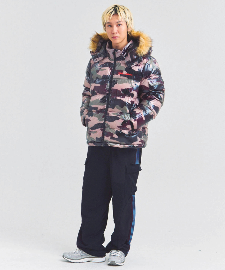 JACKROSE(ジャックローズ) |GA SHINY FUR PUFF-JACKET(MENS)