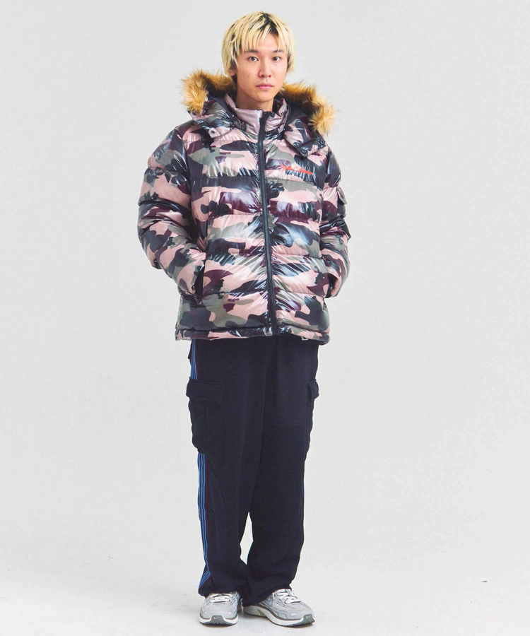 JACKROSE(ジャックローズ) |GA SHINY FUR PUFF-JACKET(MENS)
