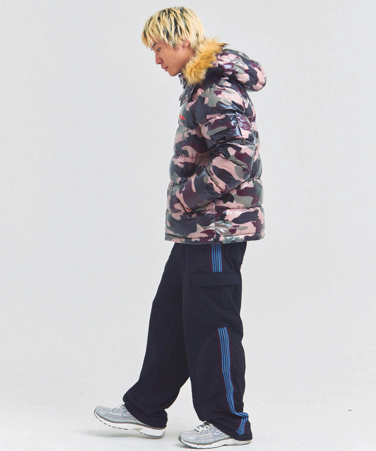 JACKROSE(ジャックローズ) |GA SHINY FUR PUFF-JACKET(MENS)