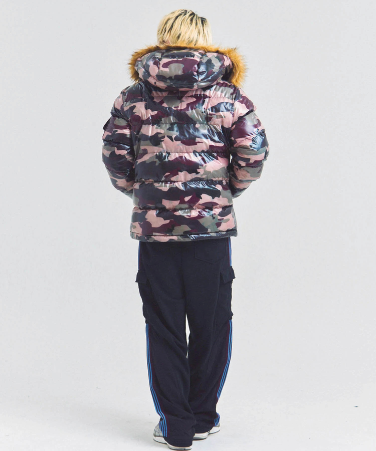 JACKROSE(ジャックローズ) |GA SHINY FUR PUFF-JACKET(MENS)
