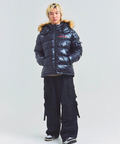JACKROSE(ジャックローズ) |GA SHINY FUR PUFF-JACKET(MENS)