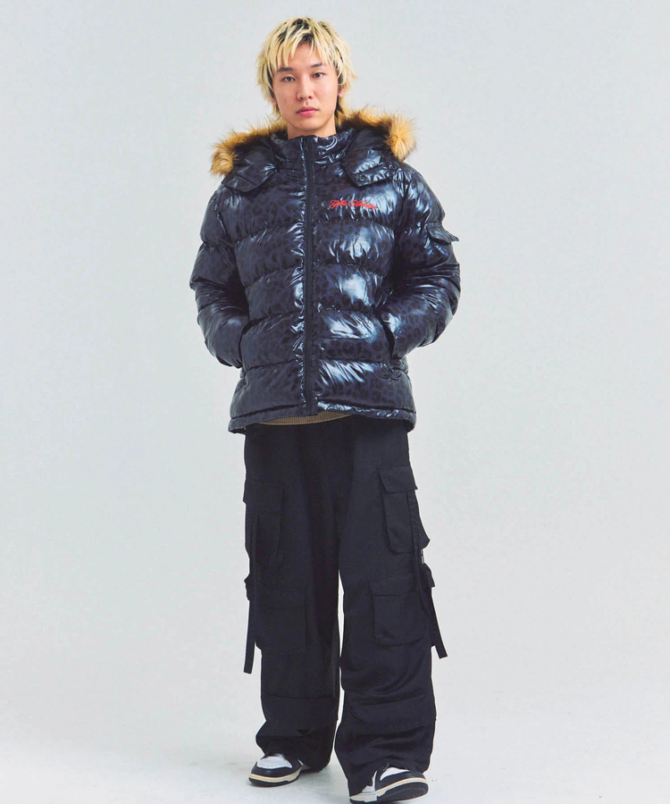 JACKROSE(ジャックローズ) |GA SHINY FUR PUFF-JACKET(MENS)