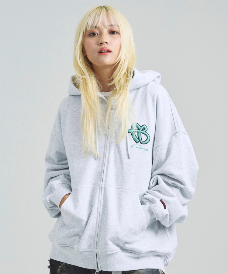 JACKROSE(ジャックローズ) |FUBU/フブ ZIP Hoodie［GALLIS ADDICTION別注］(MENS)