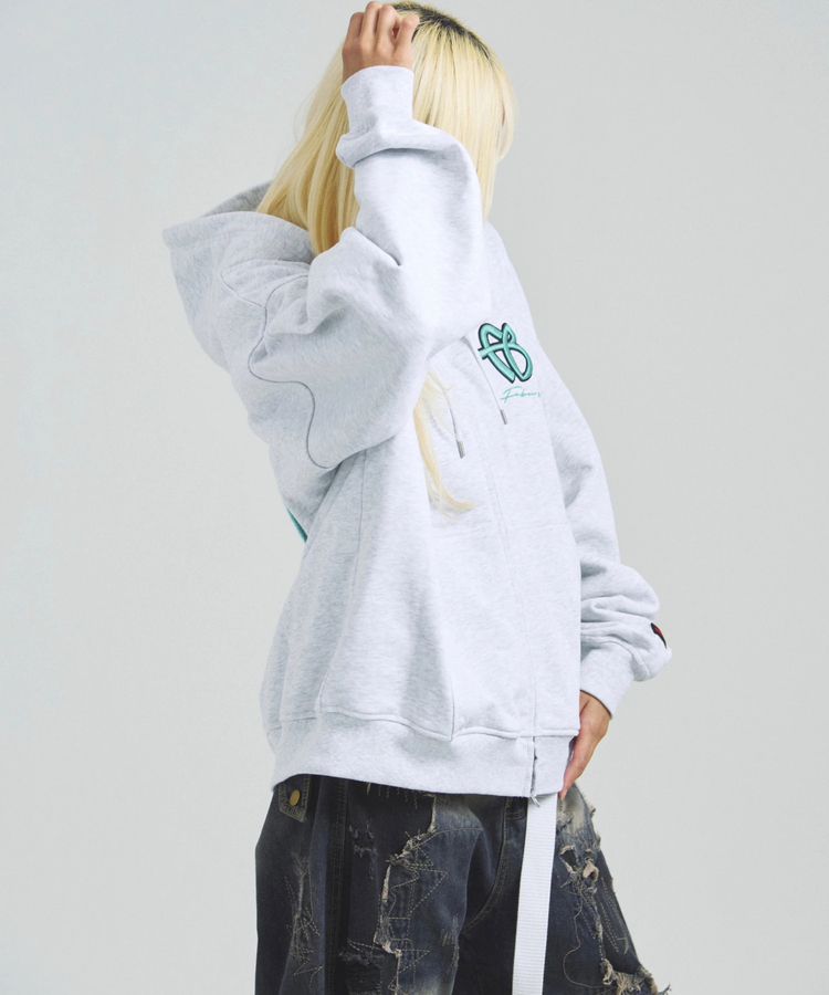 JACKROSE(ジャックローズ) |FUBU/フブ ZIP Hoodie［GALLIS ADDICTION別注］(MENS)