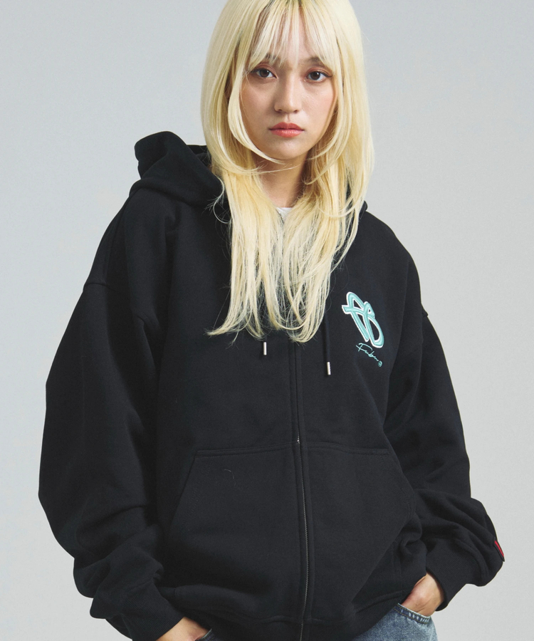 JACKROSE(ジャックローズ) |FUBU/フブ ZIP Hoodie［GALLIS ADDICTION別注］(MENS)