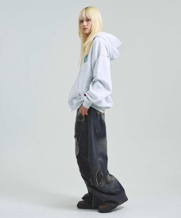 JACKROSE(ジャックローズ) |FUBU/フブ ZIP Hoodie［GALLIS ADDICTION別注］(MENS)