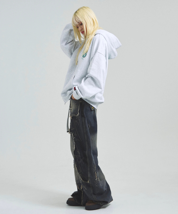 JACKROSE(ジャックローズ) |FUBU/フブ ZIP Hoodie［GALLIS ADDICTION別注］(MENS)