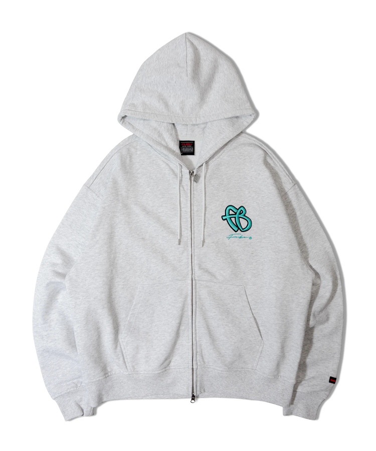 JACKROSE(ジャックローズ) |FUBU/フブ ZIP Hoodie［GALLIS ADDICTION別注］(MENS)