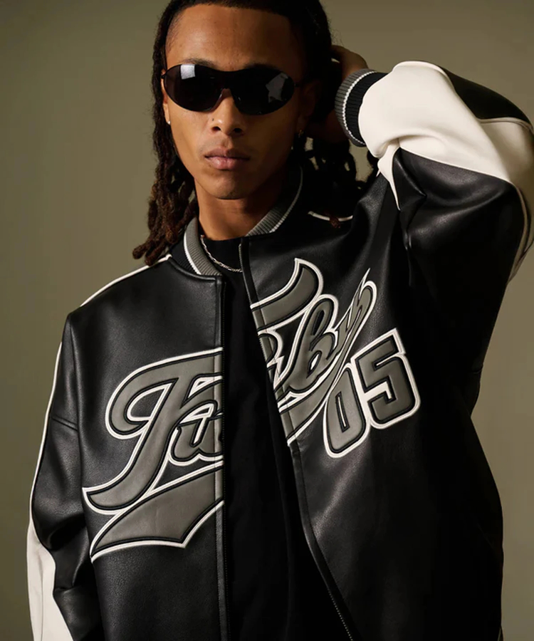 JACKROSE(ジャックローズ) |FUBU/フブ Faux Leather Game Jacket(MENS)