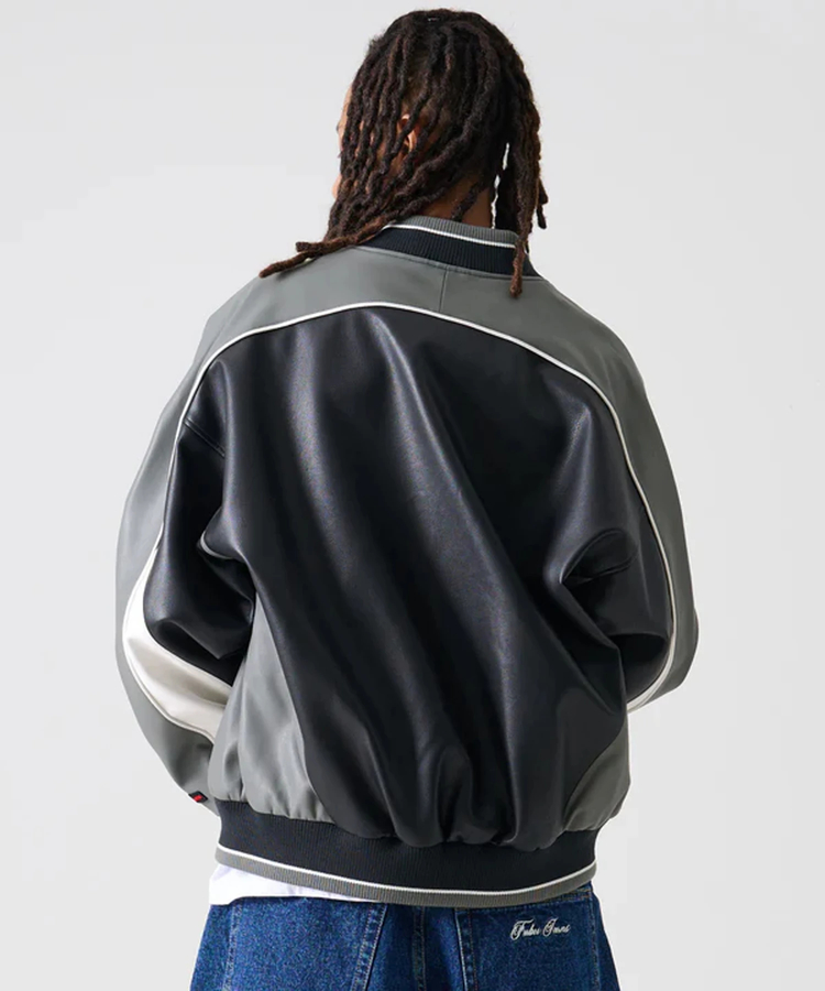 JACKROSE(ジャックローズ) |FUBU/フブ Faux Leather Game Jacket(MENS)