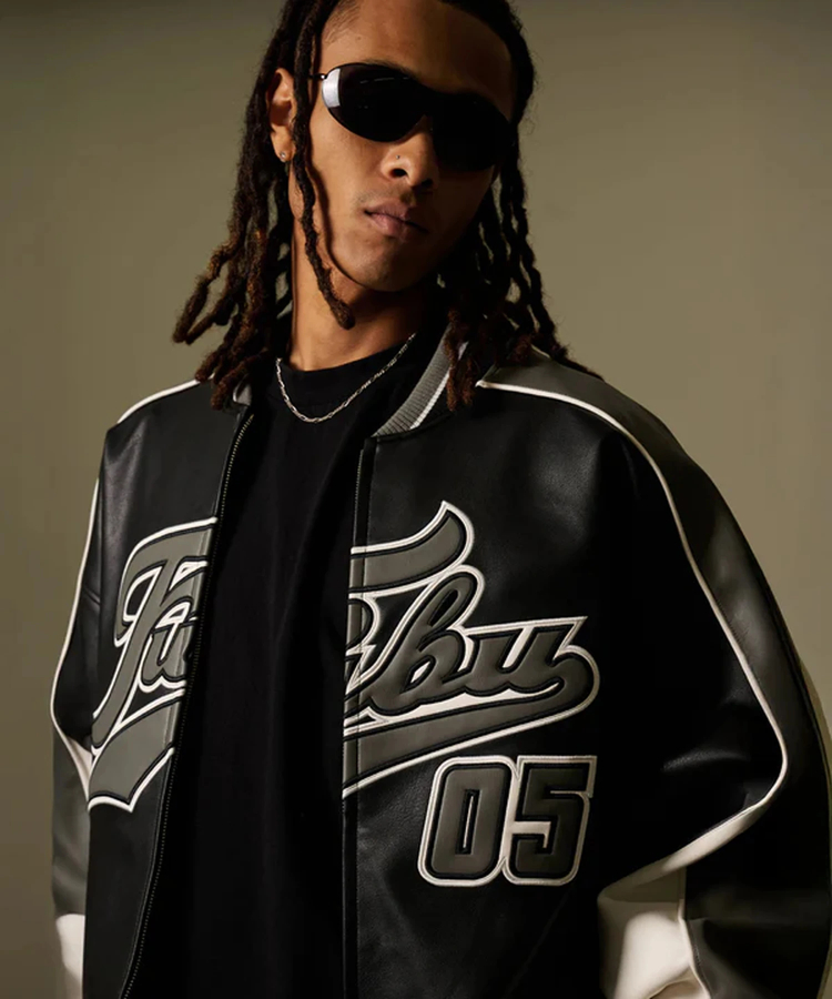 JACKROSE(ジャックローズ) |FUBU/フブ Faux Leather Game Jacket(MENS)