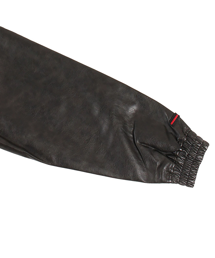 JACKROSE(ジャックローズ) |FUBU/フブ Faux Leather Studs Patch Jacket(MENS)