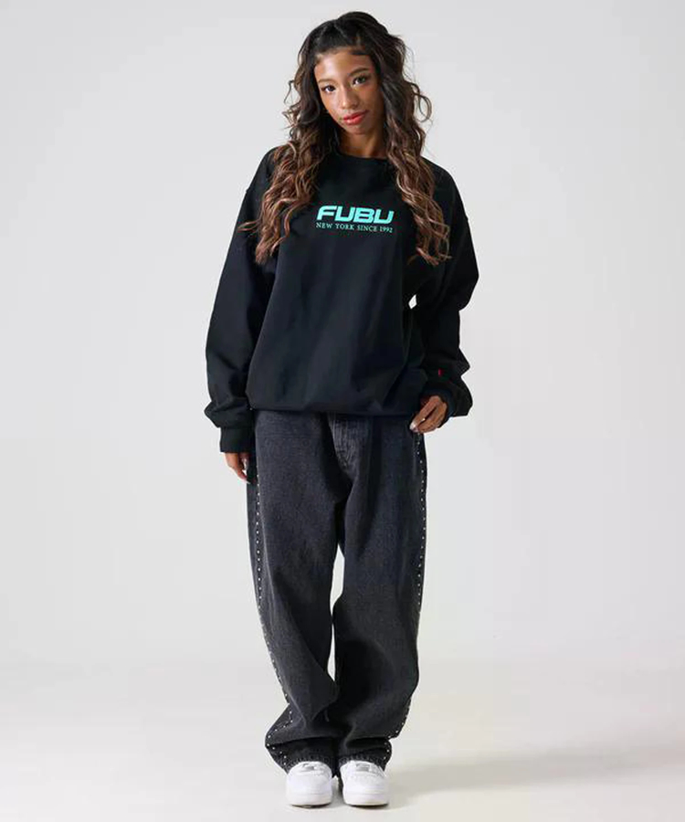 JACKROSE(ジャックローズ) |FUBU/フブ OG Logo Crew Sweat(MENS)