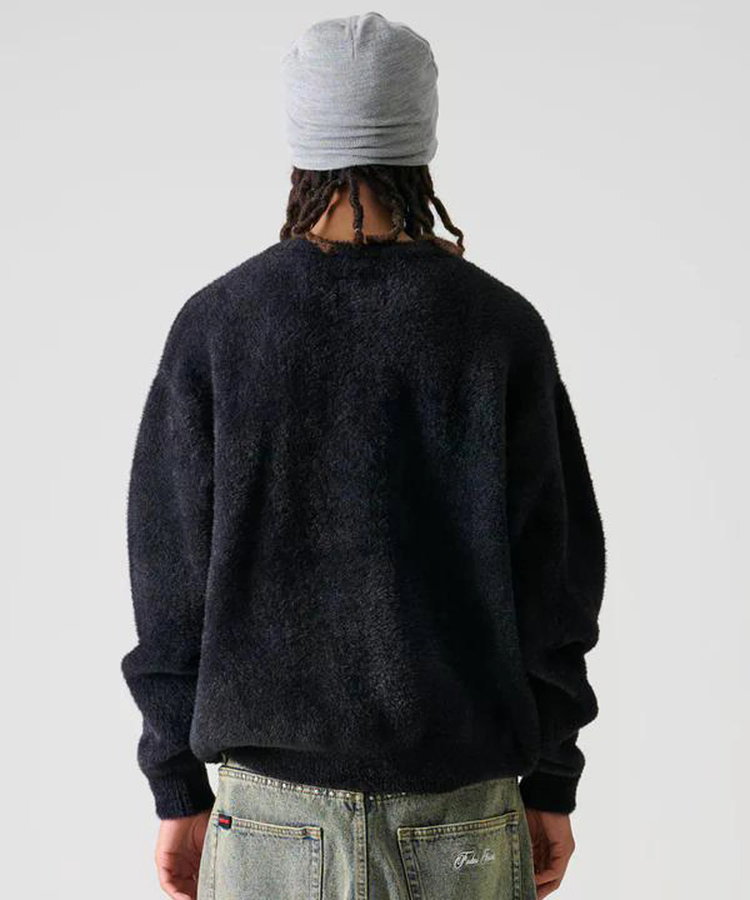 JACKROSE(ジャックローズ) |FUBU/フブ Shaggy Knit Crew(MENS)